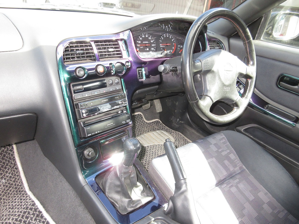 R33　スカイライン　内装パネル　マジョーラ　塗装