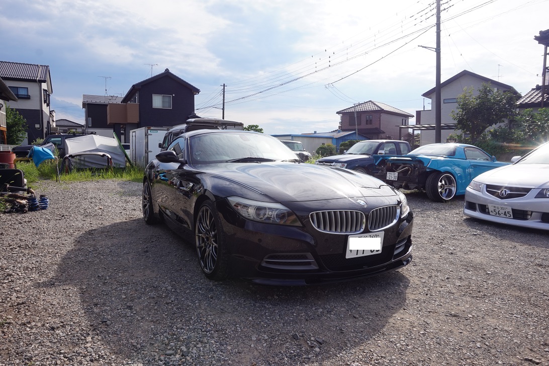 BMW　Z4　E89　車高調取り付け