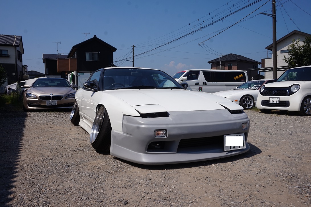 日産　180SX　リアキャンバー加工＆アーム交換