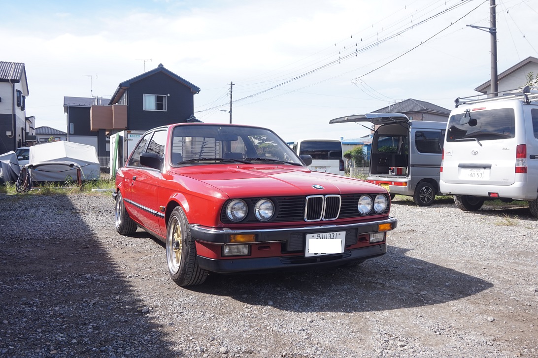 BMW 　E30　ワンオフマフラー製作