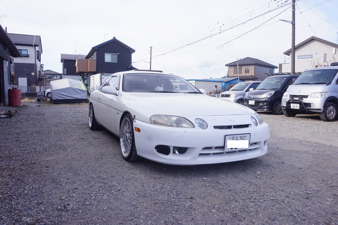 トヨタ　30ソアラ　ワンオフマフラー製作