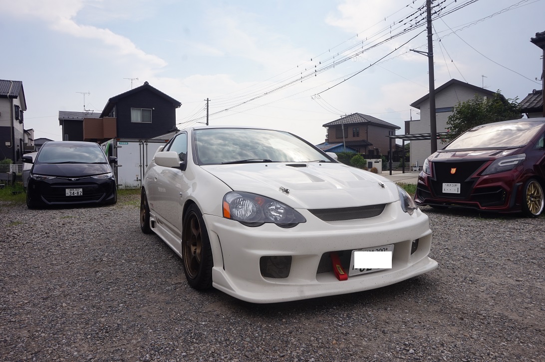 ホンダ　インテグラ　DC5　エキマニ製作