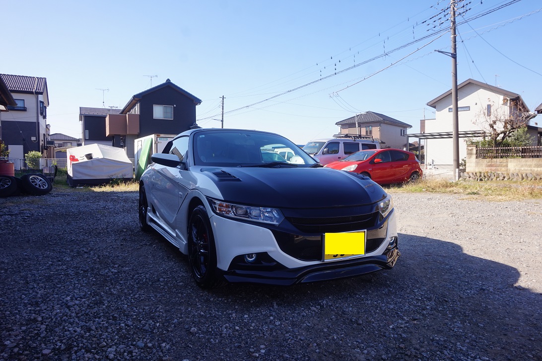 ホンダ　S660　キャリパー塗装&取り付け