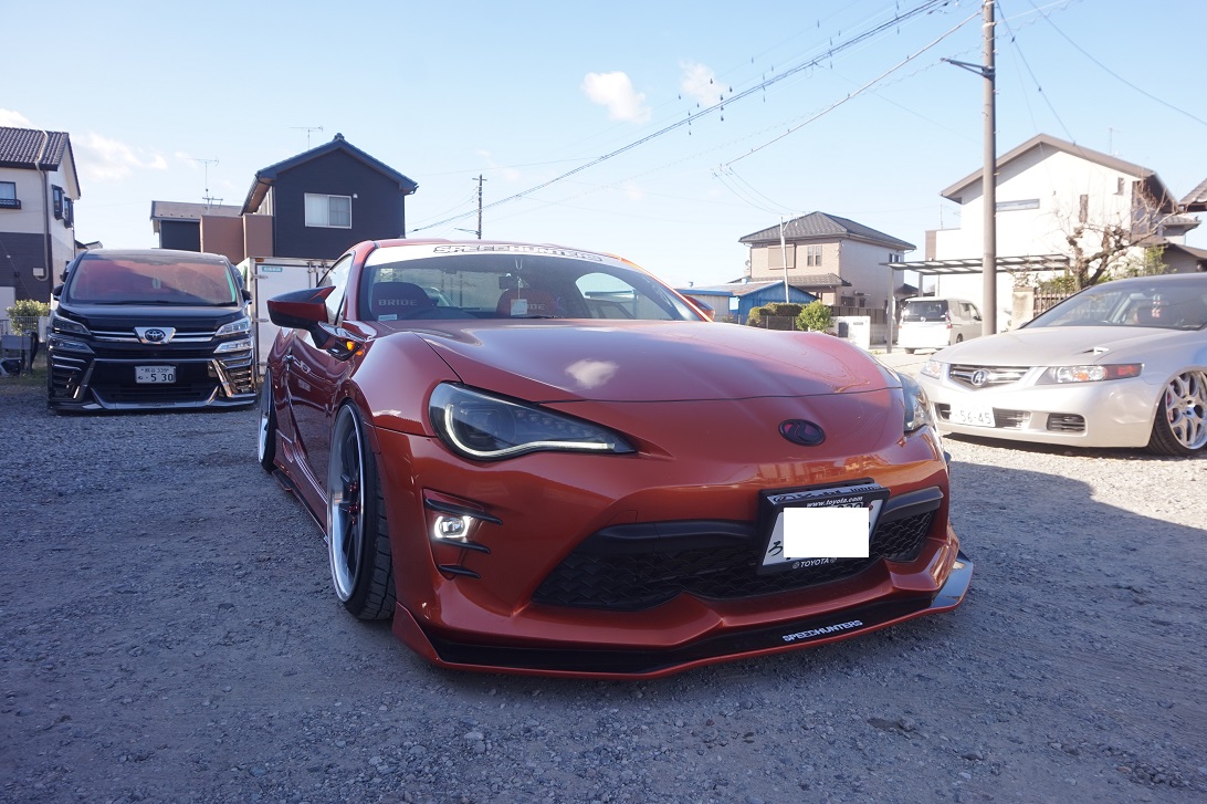 トヨタ　86　ＺＮ6　ワンオフマフラー製作