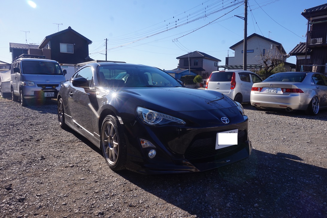 トヨタ　86　ZN6　マフラー取り付け