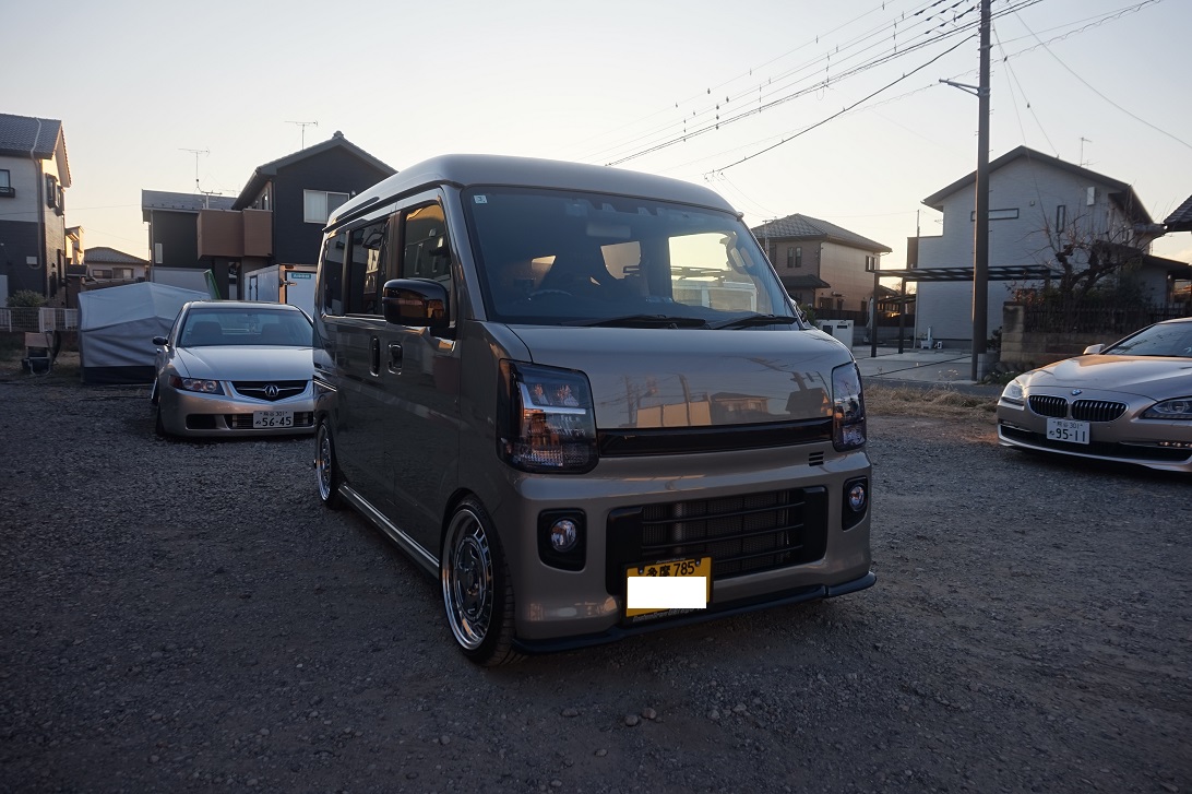 スズキ　17エブリィ　フロントインナー加工