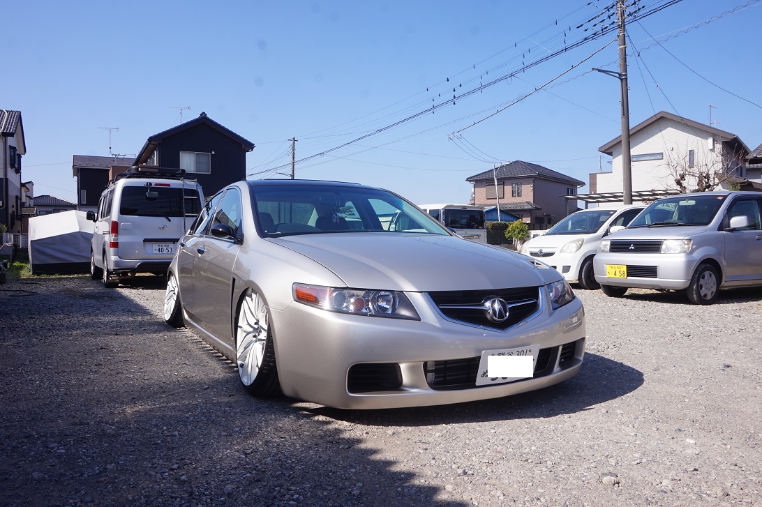 ホンダ　アコード　CL9　ワンオフマフラー製作